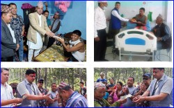 करुण हृदयका बानियाँः जो विपन्नको उपचार खर्च तिरिदिन अस्पतालमै पुग्छन्
